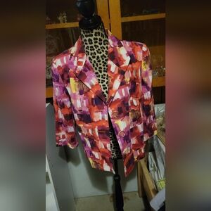 Vibrant Multicolor Women's Jacket